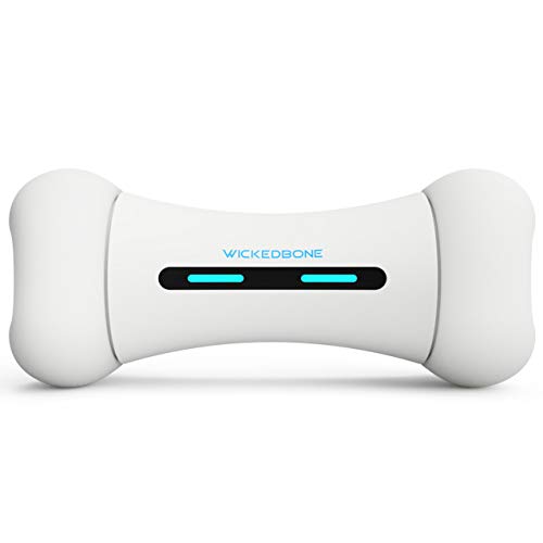 Wickedbone Hueso inteligente, juguete automático e interactivo para perros,...