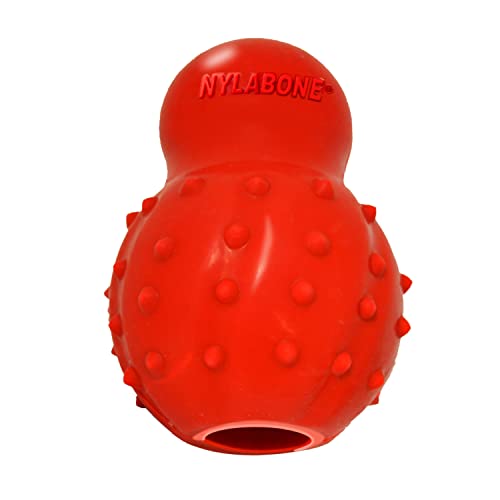 Nylabone Juguete masticable para Rellenar Fabricado en Goma Natural, Sabor a...