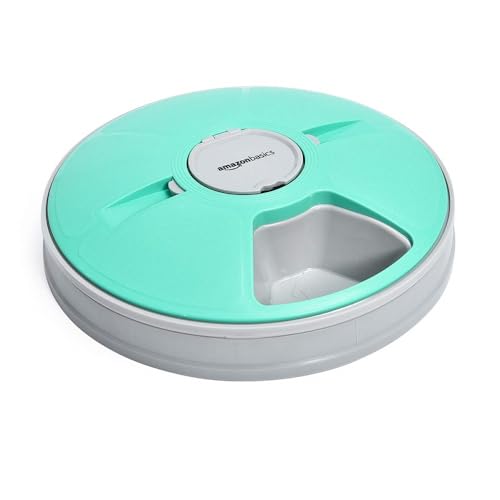 Amazon Basics - Comedero electrónico automático con temporizador para...