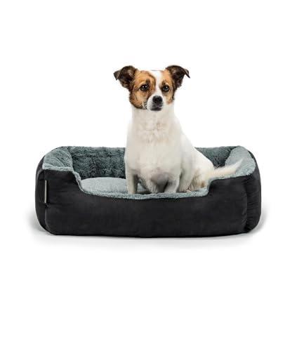 lionto Cama para Perros con cojín Reversible y Base Antideslizante, cojín para...