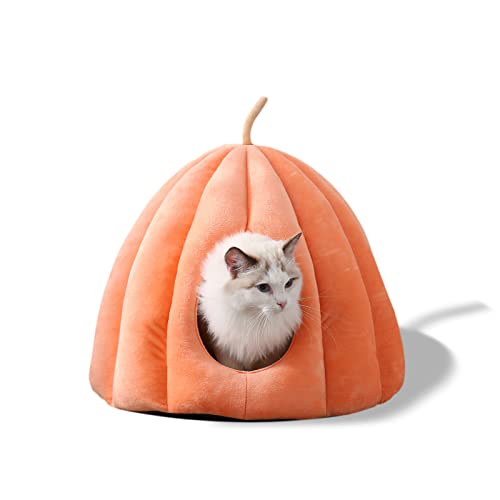 Galatée Cama Cueva para Mascotas, Nido De Gato con Cojín Interior Extraíble y...