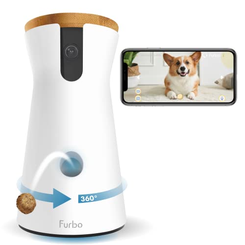 Cámara para perros Furbo 360° [CÁMARA BÁSICA]: app, vista giratoria de...