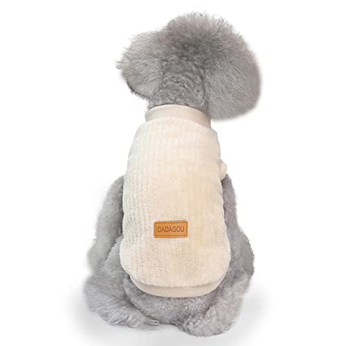 YAODHAOD - Ropa para Perro, suéter de Felpa de Invierno para Mascotas, Suave,...