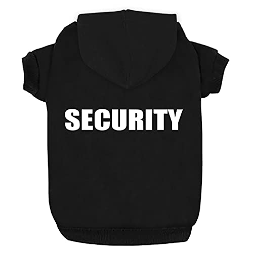 Izefia Ropa para Perros Sudadera con Capucha Security Suéter para Perros Abrigo...