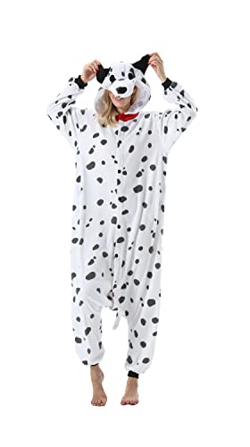 SimZoo Pijama Mono de Animal para Adultos, Ropa de Dormir para Disfraz de Perro...