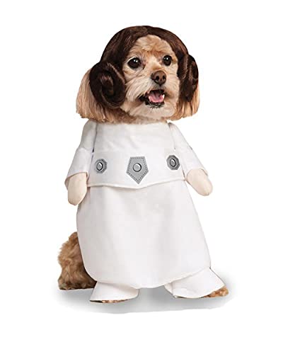 Rubie's 887894S Disfraz Oficial de Star War Princess Leia para Mascotas,...