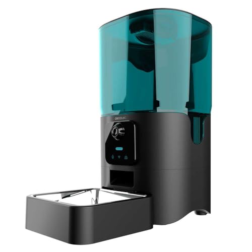 Cecotec Comedero Dispensador Automático para Mascotas con Control WiFi,...