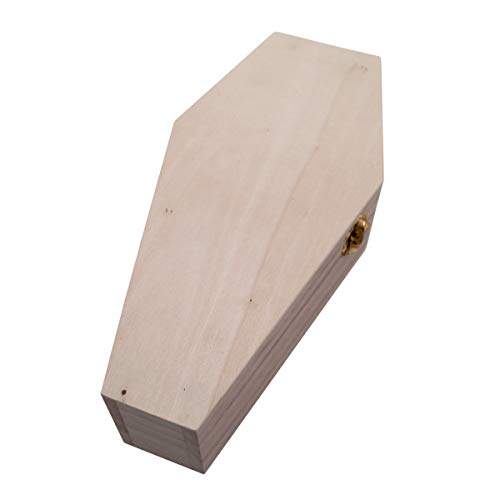 PrimoLiving ataúd de Madera para Animales pequeños Acabado Natural - tamaño S...