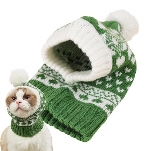 Veeteah Gorro de punto para perros pequeños - Gorro de invierno para perros...