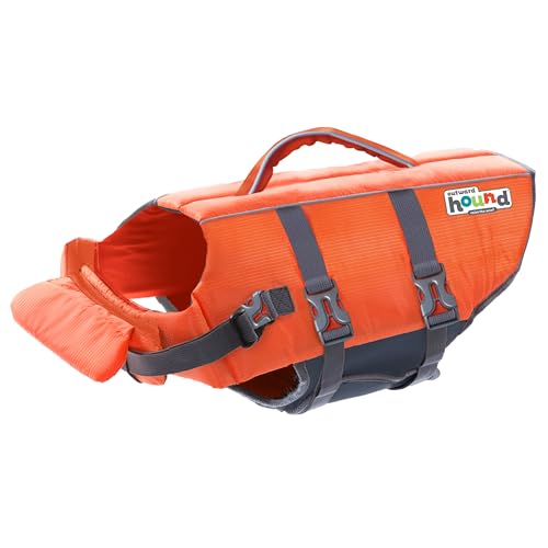 Outward Hound Granby Splash - Chaleco salvavidas para perros - Naranja - S
