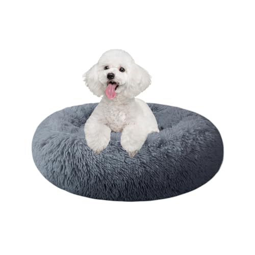 Nisrada Cama para Perros pequeños, medianos y Grandes, Cama calmante de 50cm,...