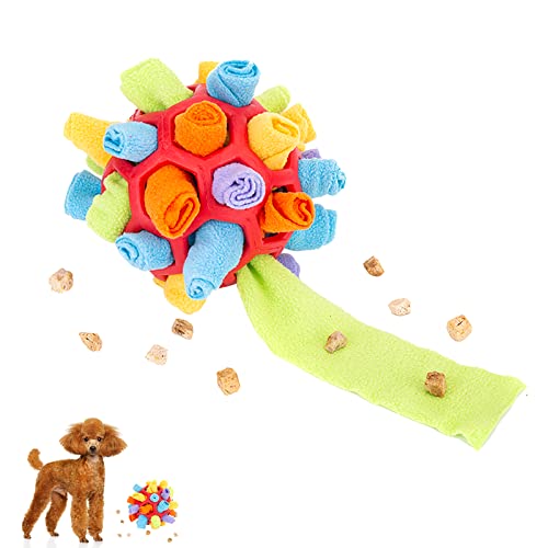 Alfombra Olfato Juego de Inteligencia para Perros Pequeños Medianos, Bola de...