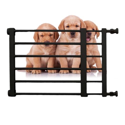 Puerta ancha para perros sin necesidad de taladrar, valla de seguridad para...