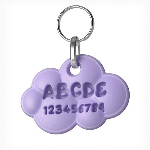 Starpet3D Placa Identificación Personalizada 3D para Perro y Gato - Colgante...