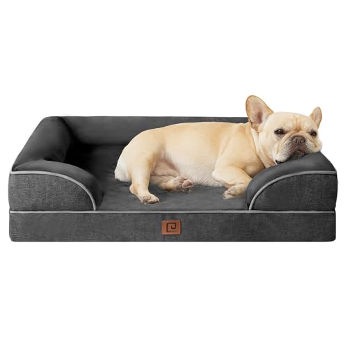 EHEYCIGA Cama Perros Medianos 76x51x16cm, Cama Perros Pequeños Impermeable...