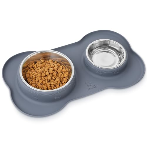 Pecute Comedero Perro y Gato,Bebedero para Gatos Perros Mascotas Pequeño de...