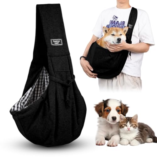 Bolso Bandolera Portaperros para Mascotas - Bolsa de Transporte para Perros