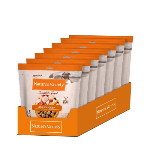 Nature's Variety - Freezed Dried - Comida liofilizada Completa para Perros Mini...