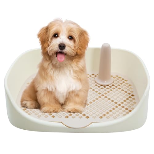 Inodoro de Entrenamiento para Perros,Aseo Portátil con Bandeja Inodoro para...