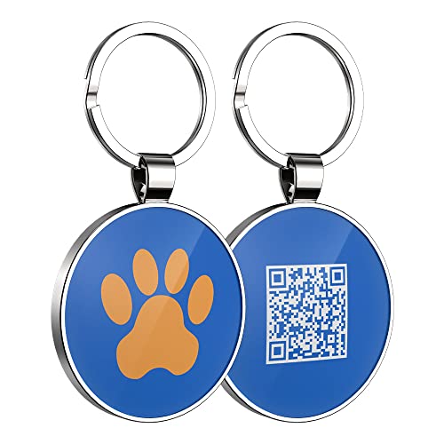 DISONTAG Placas para Perros QR Etiqueta de identificación Personalizadas Online...