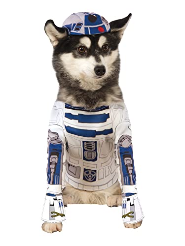 Star Wars - Disfraz R2-D2 para mascota, XL (Rubie's Spain 888249-XL)
