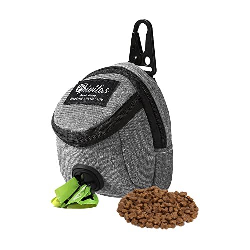 FuninCrea Bolsa de Golosinas para Perros, Bolsa Premios Perros con Dispensador...