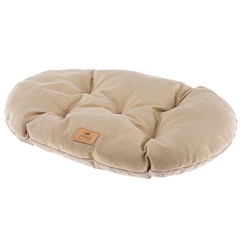 Ferplast Cojín Para Perros Y Gatos Stuart 45/2, Doble Cara, Tweed Y Suave...