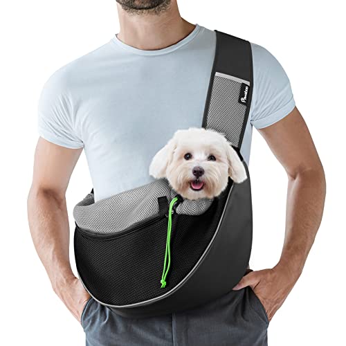 Pawaboo Bolso Bandolera para Perros, Bolsa Portátil para Mascotas con Correa...