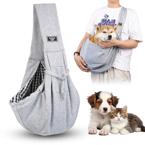Bolso Bandolera Portaperros para Transporte de Mascotas y Cachorros