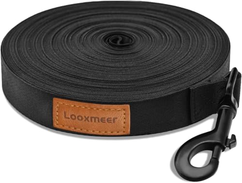 Looxmeer Correa Perro Larga, 3 m / 5m / 7m / 10m / 15m / 20m / 25m / 30m Correa...