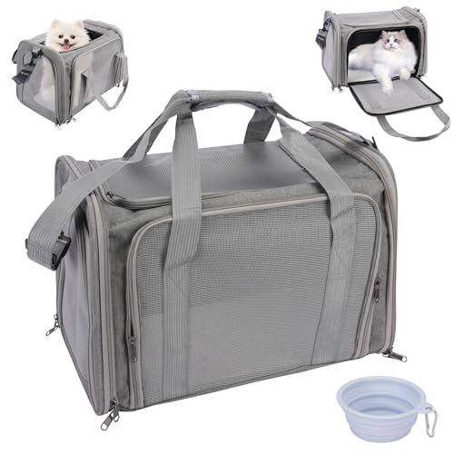 KIMIGO Transportín Perro Gato,Transportadora Perros Gatos,Bolsa Transporte...