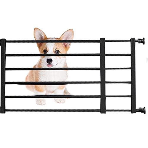 Valla de protección para mascotas: barrera retráctil de seguridad, puerta para...