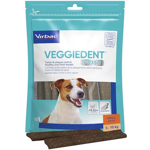 VEGGIEDENT® FR3SH™ Snack Dental para Perros Pequeños 5-10kg | Control de la...