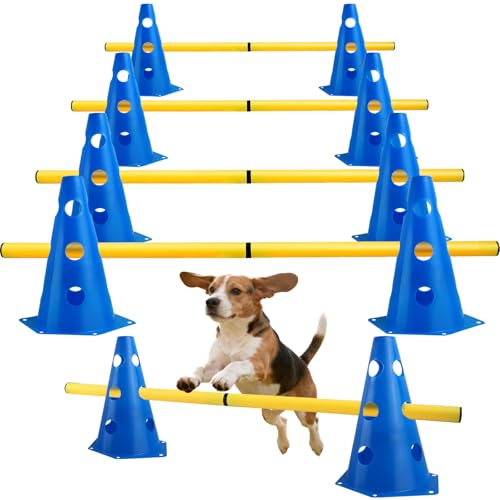 Agility Set, Perros Barreras Juego de Obstáculos Niños, Obstáculos para...