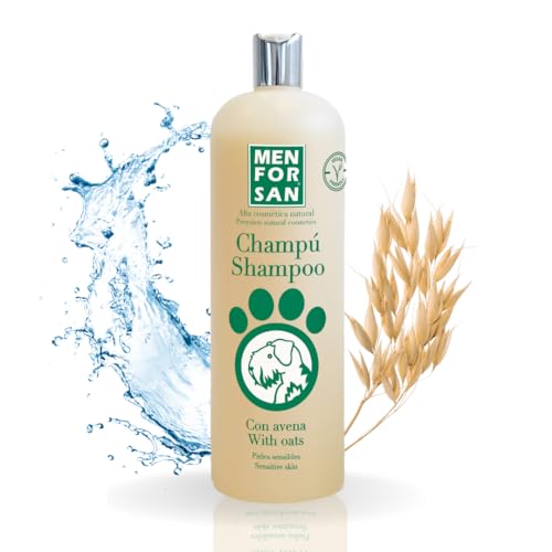 MENFORSAN Champú perros con Avena | Acción Suavizante y Calmante | Para Pieles...
