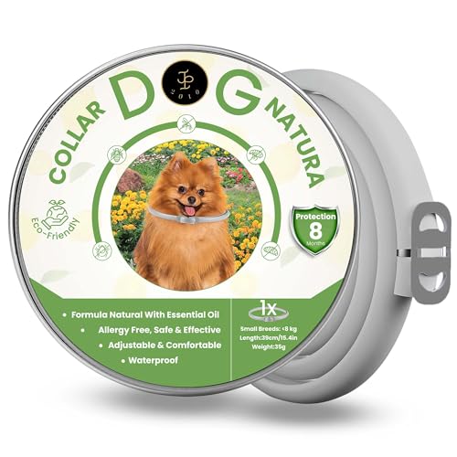 JP 2010 ® Collar Antiparasitario para Perros De Raza Pequeña, A Base De...