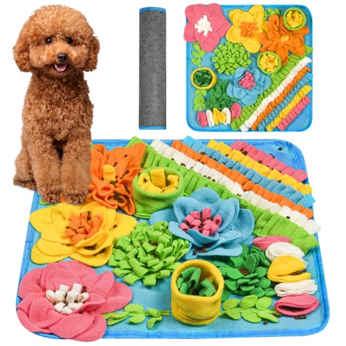 OSDUE Alfombra Olfativa Perros 39*39CM Lavable a Máquina Snuffle Mat para...