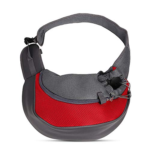 PETEMOO Bandolera para Perro Transportín Bolsa de Viaje para Mascotas Bolsa...