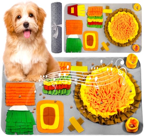ZHHGOO Snuffle Mat para Perros,Alfombra de Actividades para Mascotas,Alfombra...