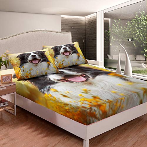 - Juego de sábanas con Estampado de Perro para Mascotas (2 Unidades), diseño...