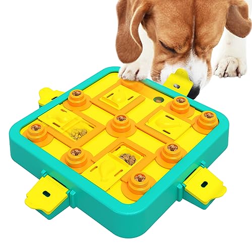 Juguetes Interactivos para Perro, Juguete Rompecabezas Perro con 3 Niveles de...