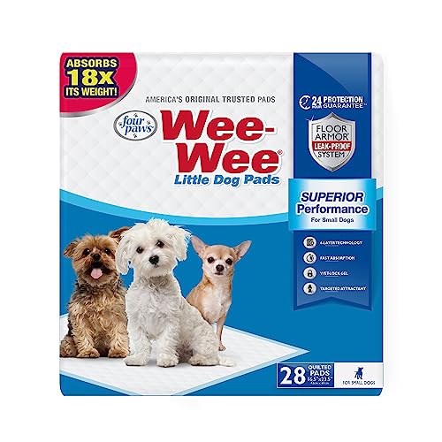 Four Paws Superior Performance Pee Pads Little Wee-Almohadillas para...