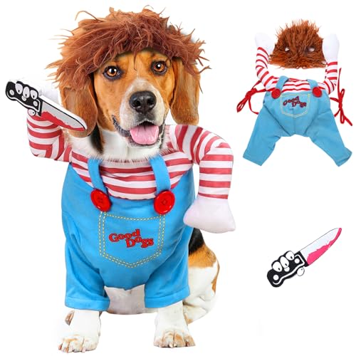 Disfraz Halloween Perro Pequeño, SilverChry Disfraz Halloween Perro, Ropa para...