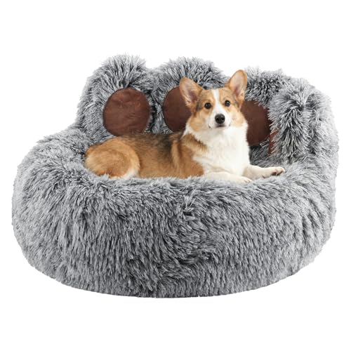 Luvore Cama para Gatos de Felpa 60cm, acogedora cápsula para Gatos de Interior...