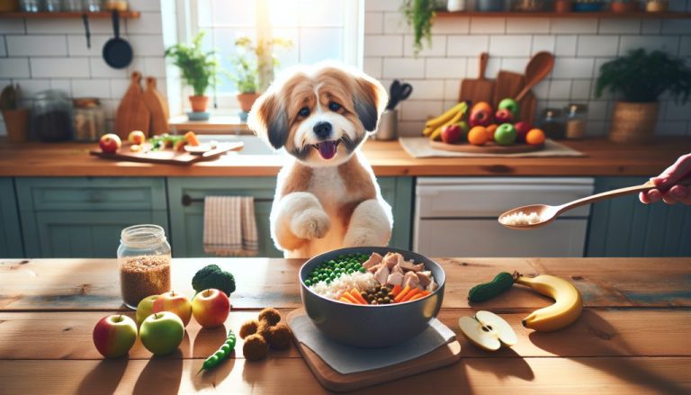 comida natural y cocinada para perros