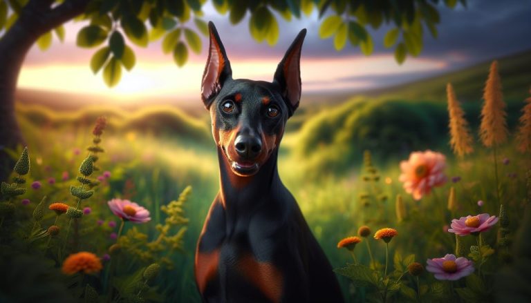 Perro doberman miniatura: características y cuidados perro doberman miniatura