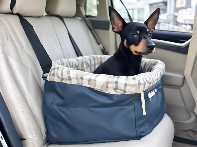 asiento cesta para mini pinscher