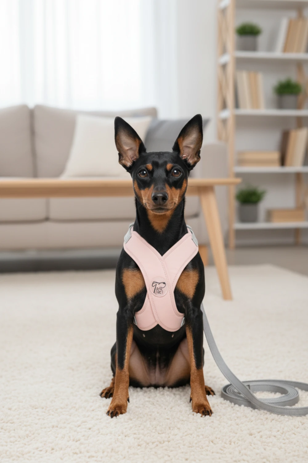 ARNES ROSA CRUZADO PARA PERROS PINSCHER