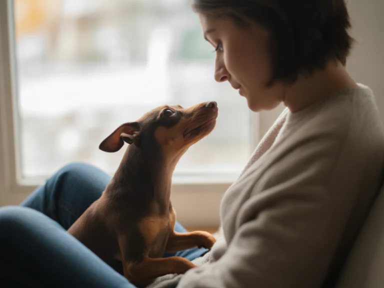 ¿Entrenas a tu Mini Pinscher y no avanza? Estos 3 errores silenciosos pueden estar frenándolo educar-a-un-pinscher-miniatura