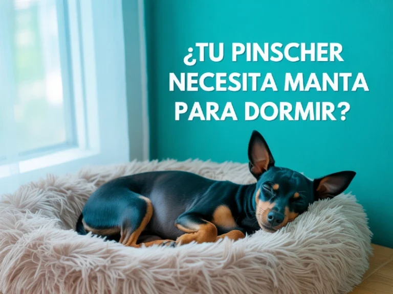 ¿Debe un Pinscher Miniatura dormir con manta? Señales claras de que tiene frío tu pinscher necesita manta